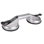 STREND PRO 217867 Přísavka manipulační, dvoudílná, max. 100kg, 118mm, hliník