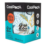 CoolPack termohrnek Davao, 350 ml, nerez