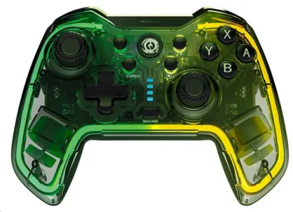 CANYON CND-GPW02 Bezdrátový gamepad / RGB / 5v1 (PS3 Nintendo Switch iOS 13.0 Android PC) / BT 5.0 (CND-GPW02)