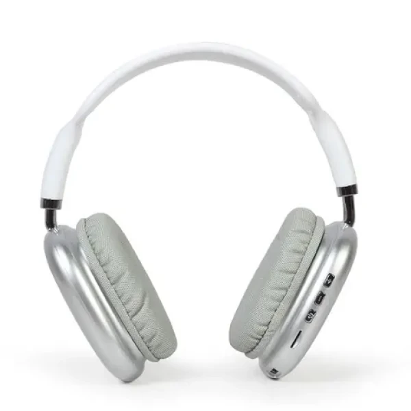 Gembird BHP-LED-02 bílá / bezdrátová sluchátka / Bluetooth 5.0 (BHP-LED-02-W)
