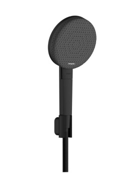 HANSGROHE - Raindance Alive Select S Set sprchové hlavice, držáku a hadice, 3 proudy, EcoSmart, matná černá 24612670