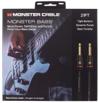 Monster Bass 21' Instrument Cable Straight