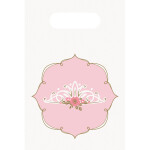 Princeznou na den taška papírová 8 ks 23 cm x 16 cm Amscan Princeznou na den taška papírová 8 ks 23 cm x 16 cm Amscan