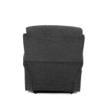 Polohovací křeslo, elektrické kabelové ovládání, šedá, látka, TV-S8348 GREY2