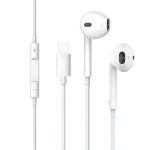 USAMS EP-24 In-Ear sluchátka s mikrofónem bílá / Lightinig (6958444959122)