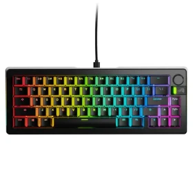 Glorious GMMK 3 Pro 65% - Fox Linear ANSI černá / herní 65% TKL / USB-C / ANSI (US) layout / Fox Linear / RGB / 1.4m (GLO-KB-GMMK3-PRO-65-PB-FOX-W-BLK-US)