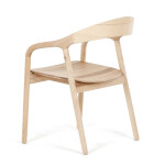 Jídelní židle, přírodní, dřevo, DCH-V3202 NAT