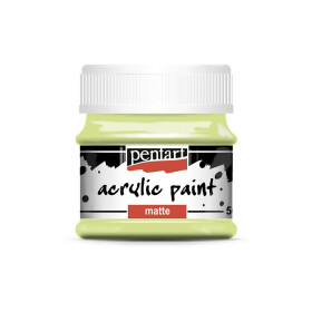 Pentart Matte akrylová barva 50 ml zelená limetta
