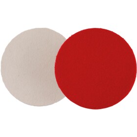 LEVIOR 22072 Kotouč leštící, 150mm, filc, suchý zip