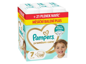 Pampers Premium Care, vel. 7, 120 ks