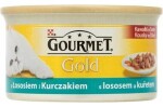 Gourmet Gold kousky ve štávě losos & kuře 85 g