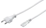 MicroConnect Power Cord EU C - C7 3m bílá (PE030730W)