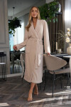 L&L 2558 Celeste dlouhý dámský župan M-2XL ametyst M