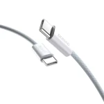 Dudao Datový kabel L6C / USB-C / USB-C / 30W / 1 m / světlá modrá (156063)