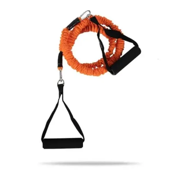 Posilovací expandér s úchyty 10 kg - GymBeam (černá) (65629-1-single_variant)