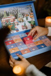 ViSSEVASSE Adventní kalendář Puzzle – 24 boxů, multi barva, papír