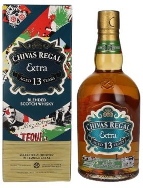 Chivas Regal EXTRA TEQUILA CASK Finish 13yo 0,7L, 40%, -DB-