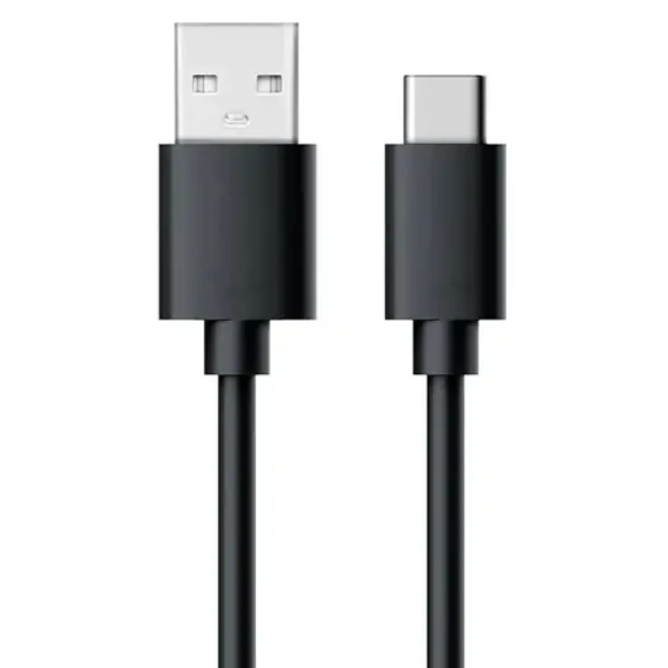 RealPower USB kabel USB 2.0 USB-A samec -USB-C samec 60 cm černá (4040895004888)