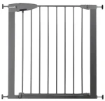 Munchkin - Bezpečnostní dětská zábrana Easy Loc stříbrná se 7 cm rozšířením / do 24 měsíců (8595119388535)