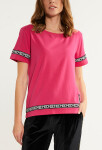 Monnari Trička Dámské tričko s proužky Pink M