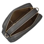 Stylová dámská koženková crossbody kabelka Fana, šedá