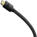 Baseus CAKGQ-J01 Kabel HDMI 2.1 (M) - HDMI 2.1 (M) 1 m černá / 8K / 60 Hz / HDR (CAKGQ-J01)