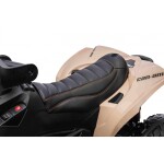 Mamido Dětská elektrická čtyřkolka Maverick ATV 2x200W béžová