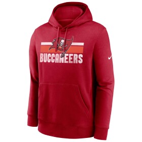 Nike Pánská mikina Tampa Bay Buccaneers NFL Team Stripes Club Hoodie Velikost: S