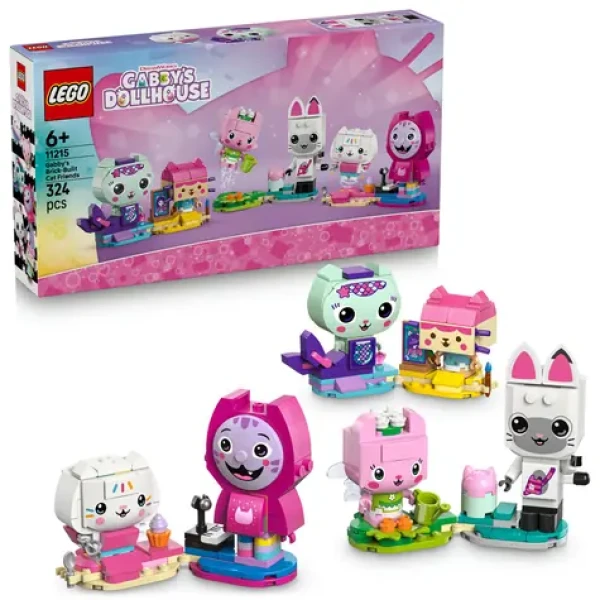 LEGO® Gábinin kouzelný domek 11215 Gábi a kočičí kamarádi z kostek