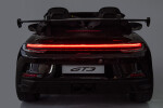 Mamido Elektrické autíčko Porsche 911 GT3 XXL | 24V14Ah | 4x200W | Pro 2 děti | Lakované černé