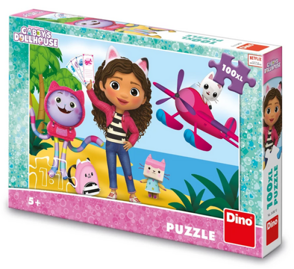 Puzzle Gábi cestovatelka 100 XL dílků
