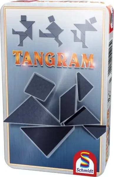 SCHMIDT Tangram v plechové krabičce