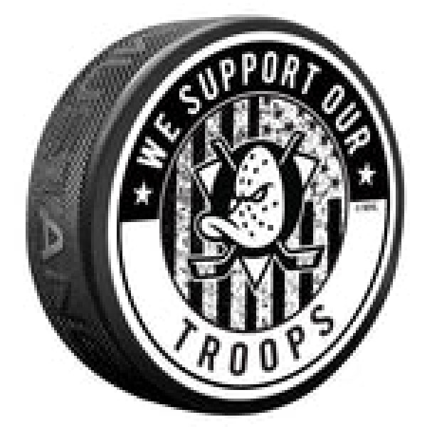 Mustang Puk Anaheim Ducks NHL Military Appreciation