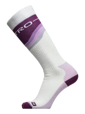 Nitro CLOUD wht/purple tones dámské ponožky