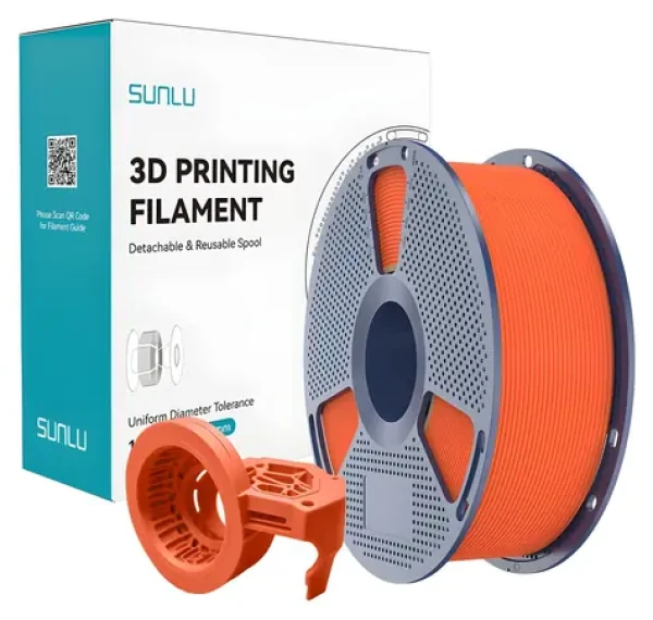 Sunlu PETG High-Speed Matte oranžová / Struna pro 3D tiskárnu / PETG / 1 kg (PETG H-S M O)
