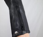 Dámská kožená bunda Xrc Botric Hlt black - 46 / černá