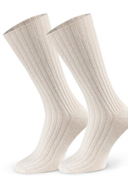 Dámské ponožky z jehněčí kůže 185 černá 35-37