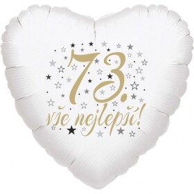 73. narozeniny balónek srdce Balonky.cz 73. narozeniny balónek srdce Balonky.cz