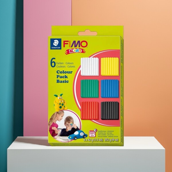 Staedtler Fimo Kids základní sada 6 x 42 g