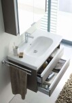 DURAVIT - Ketho Umyvadlová skříňka 48x80x46 cm, 2 zásuvky, lesklá bílá KT664702222