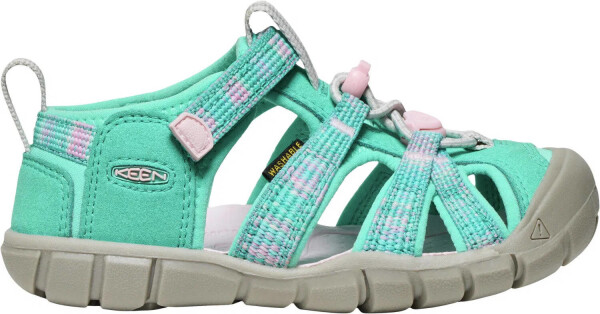 KEEN Seacamp II CNX Children Dětské sandály bright aqua/giggle pink 31 10054602KEN01SD
