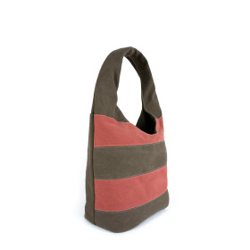 Art of Polo Bag tr24178-2 Dark Beige/Grey/Pink Vhodné pro formát A4