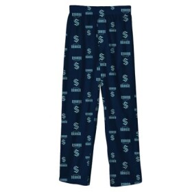 Outerstuff Dětské pyžamové kalhoty Seattle Kraken NHL Team Colored Printed Pant Velikost: Dětské M (9 - 11 let)