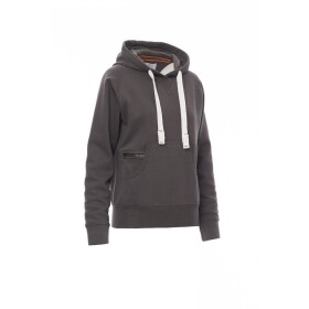 Mikina ATLANTA+ LADY dámská kouřová s kapucí PAYPER XL kouřová