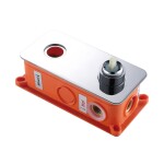 CERANO - Umyvadlová podomítková baterie Tiziana - box - chrom CER-423502