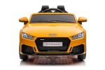 Mamido Elektrické autíčko Audi TT RS Roadster žluté