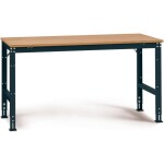 Manuflex LD1113.6011 ESD ESD pracovní stůl UNIDESK s kaučuk deska, rezedově zelená RAL 6011, Šxhxv = 2000 x 800 x 720-73