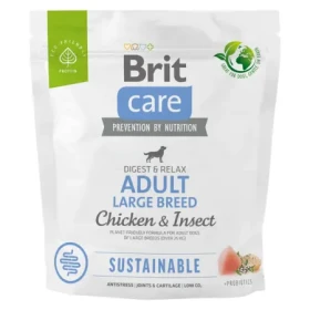 Brit Care Sustainable Adult Large Breed Chicken & Insect 1 kg