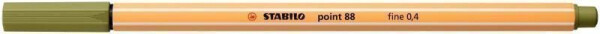 STABILO point 88 matná zelená