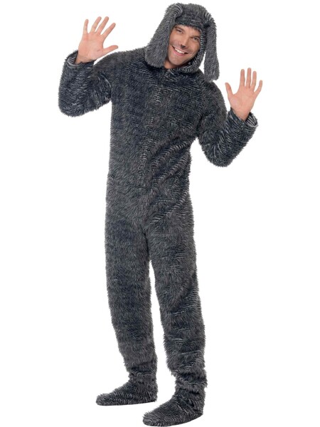 Smiffys.com Kostým Pes šedý Velikost: L